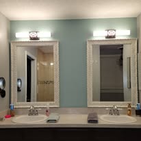 May be an image of towel rack, lighting and indoors